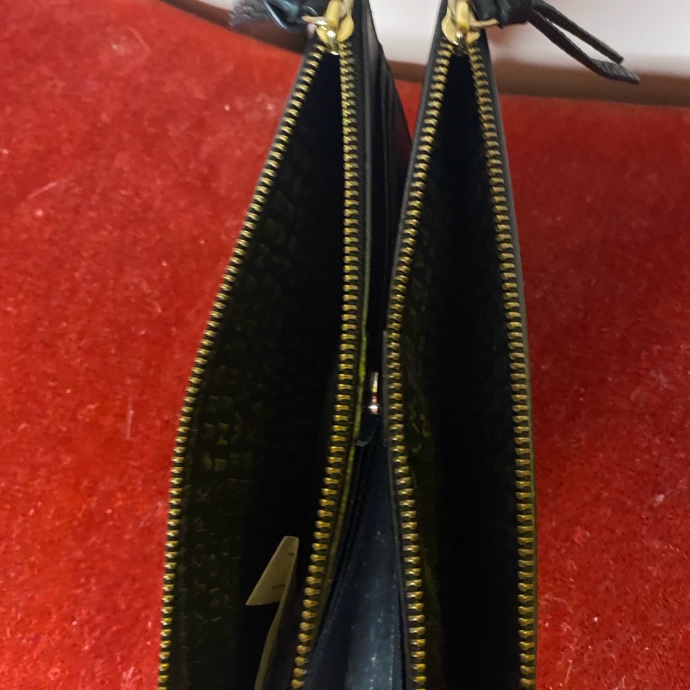 Kate Spade Mulberry Street Small Malea Black Leather Bifold Wallet - Picture 2 of 6